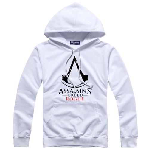 White assassins best sale creed hoodie